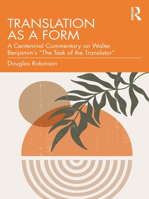 cover image of Translation as a Form